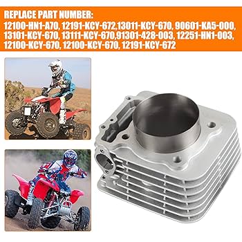 89mm 440CC Big Bore Cylinder Piston Gasket Top End Rebuild